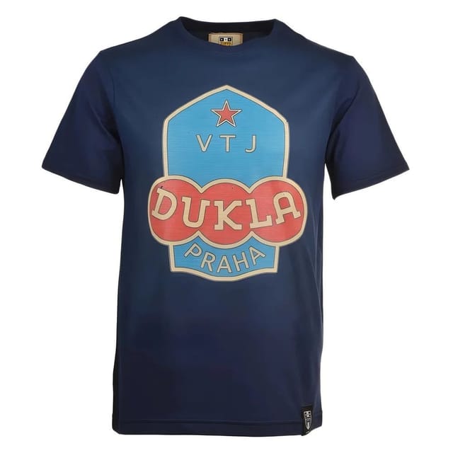 Dukla Prague Dukla Prague Men's Mens 12th Man Navy T-Shirt - 2