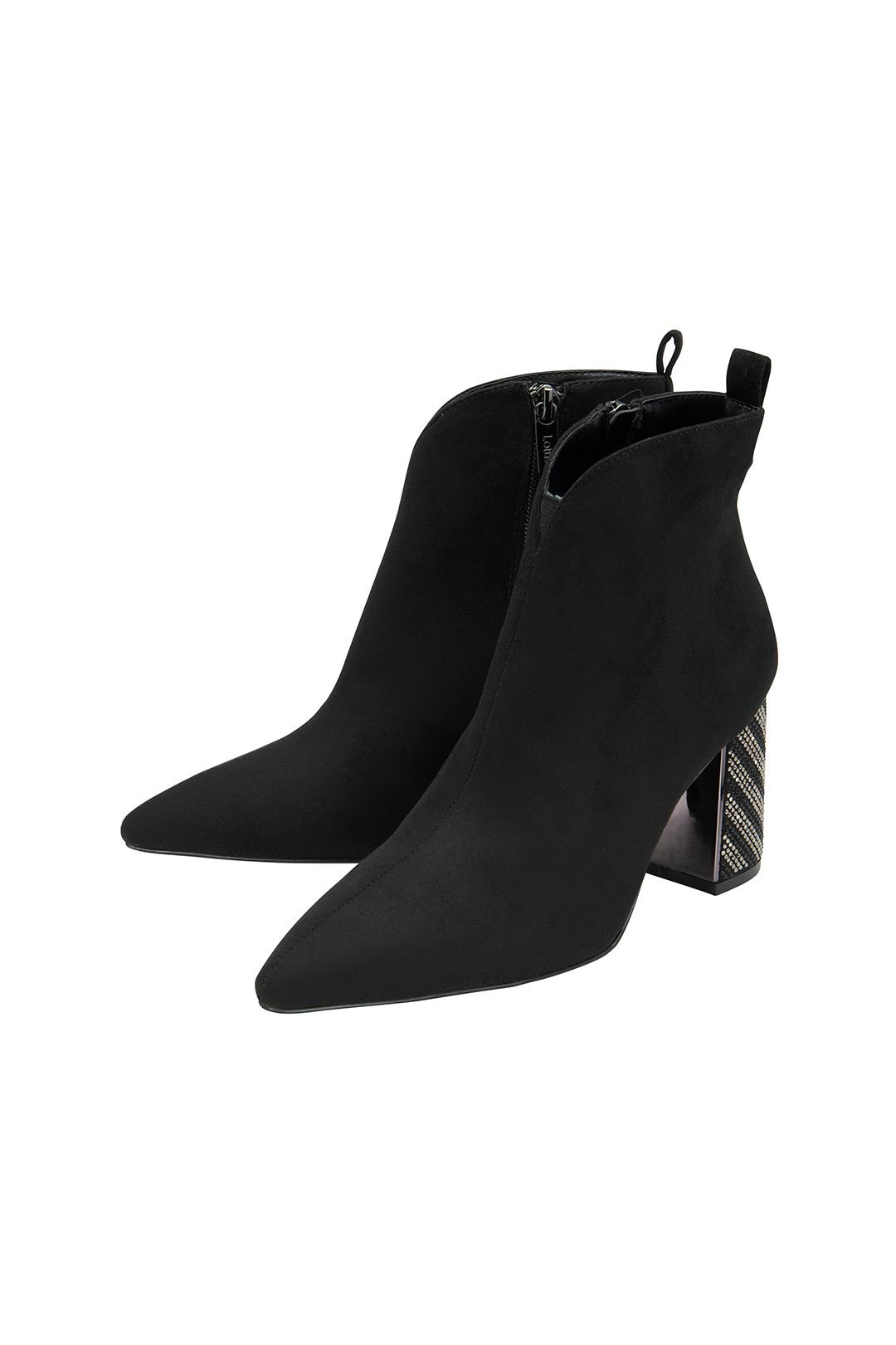 Lotus Lotus Women's 'Lori' Block-Heel Ankle Boots in Black - 2