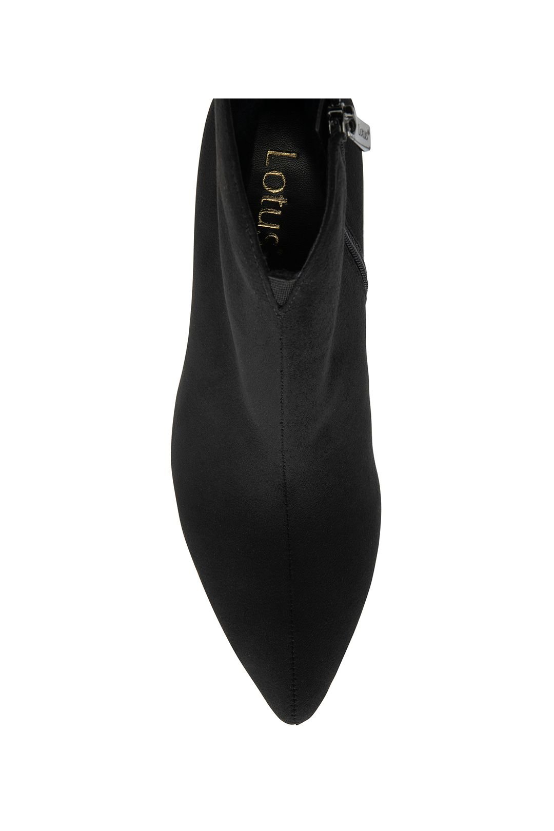 Lotus Lotus Women's 'Lori' Block-Heel Ankle Boots in Black - 4