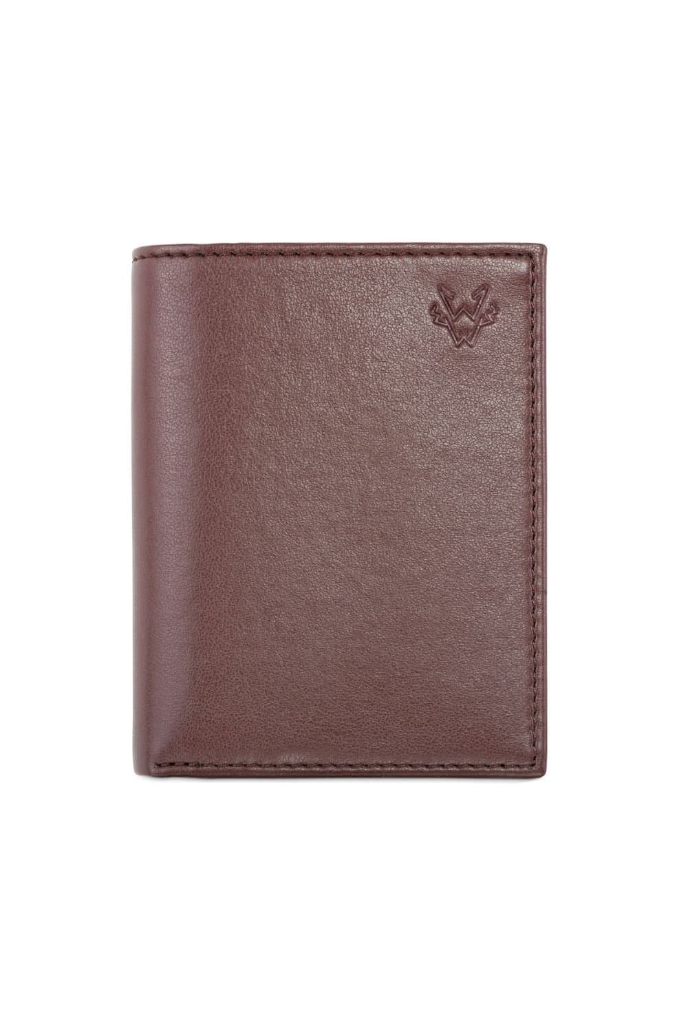 Watson & Wolfe Watson & Wolfe Men's Compact Card Wallet in Brown