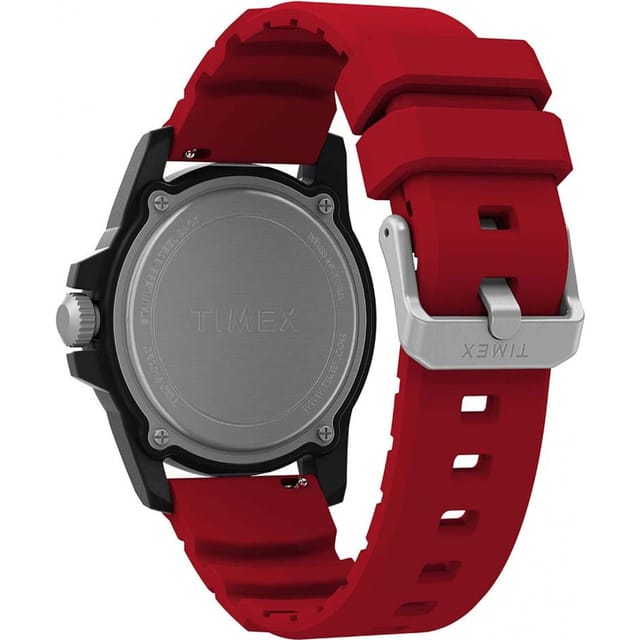 Timex Timex Men's TW5M61000 Main Street 42mm Quartz Watch in Red - 3