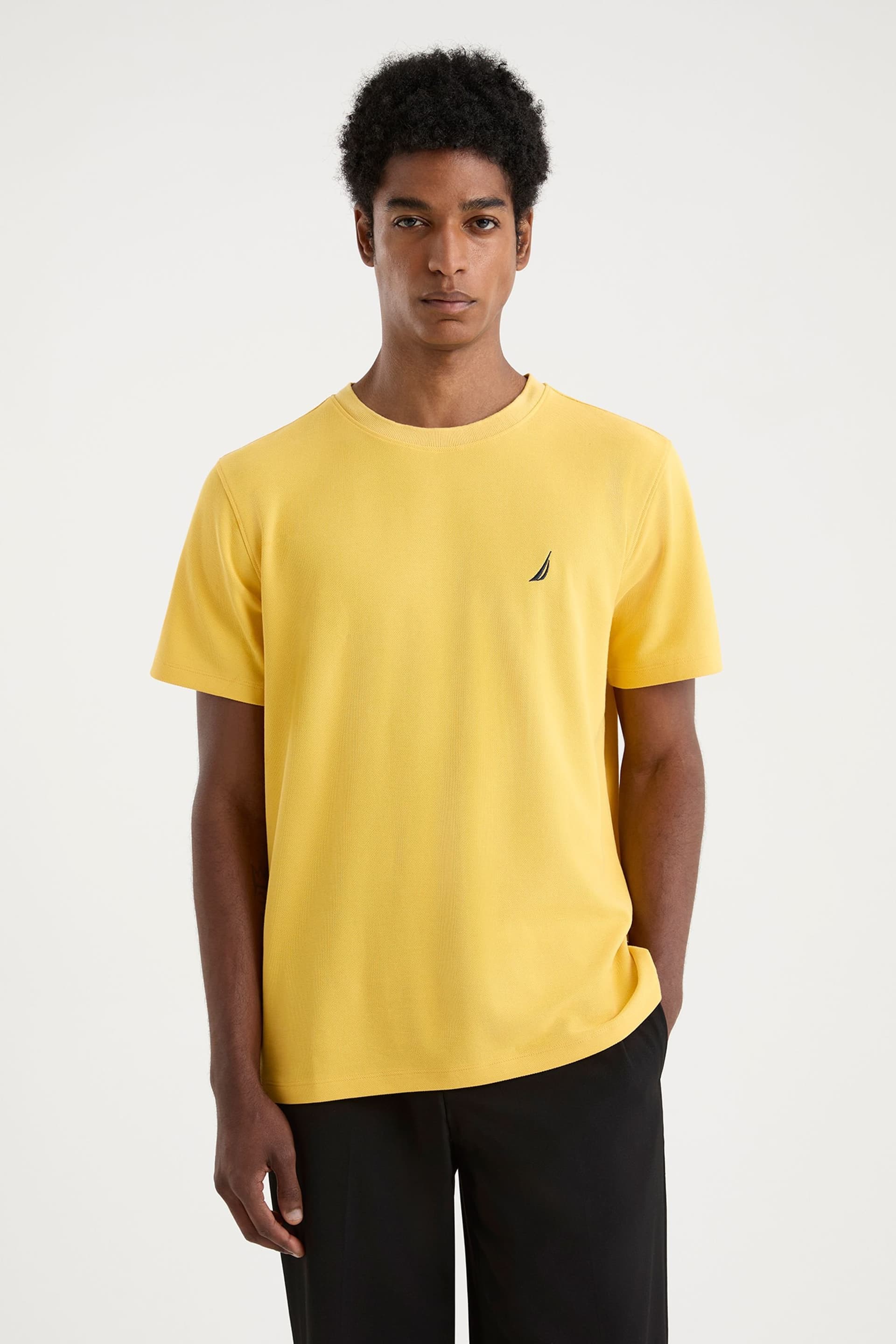 Nautica Nautica Men's Starboard T-Shirt in Bright Yellow