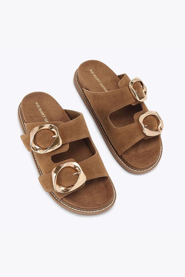 KG Kurt Geiger KG Kurt Geiger Women's 'River' Sandals in Camel - 2