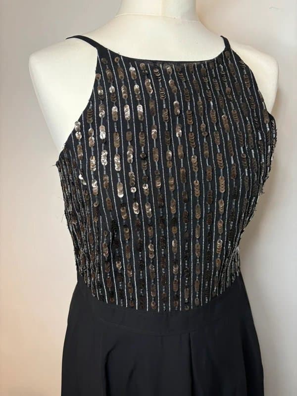 Religion Religion London Black Embellished Maxi Dress | New Without Tag