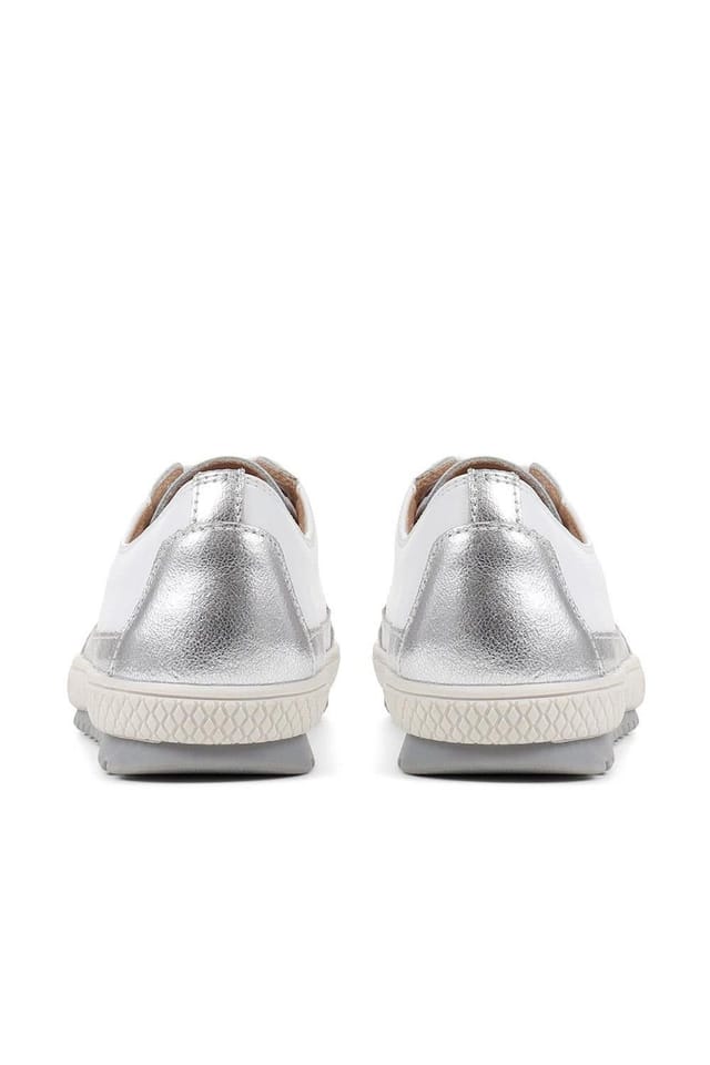 Pavers Pavers Women's Memory Foam Trainers in White - 3