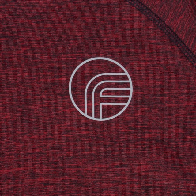fan originals fan originals Men's Adults Poly Training T-Shirt in Red - 2