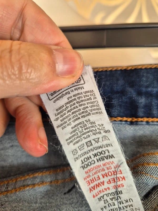 New Look (583) lift and shape maternity jeggings size 16 new look