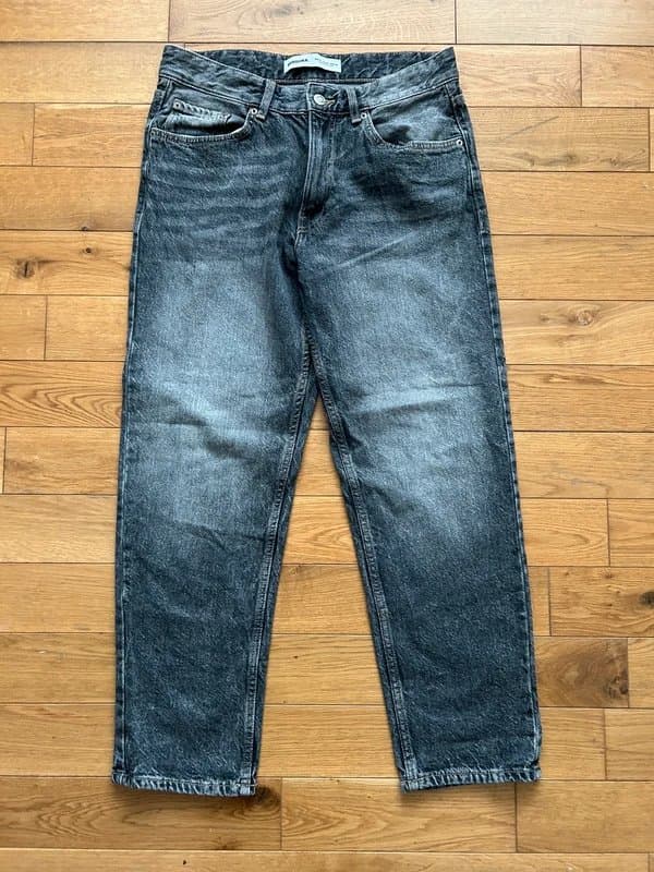 Bershka Grey Bershka Jeans