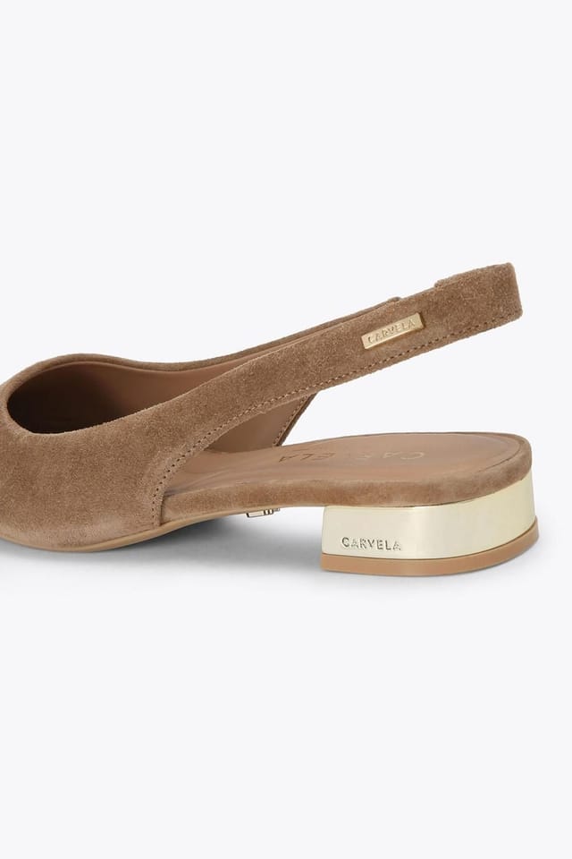 Carvela Carvela Women's 'Amelia' Suede Flats in Beige - 3