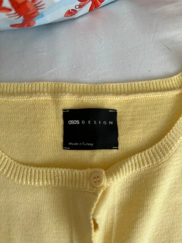 ASOS Yellow Waistcoat