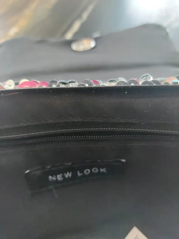 New Look Silver sequin New Look handbag