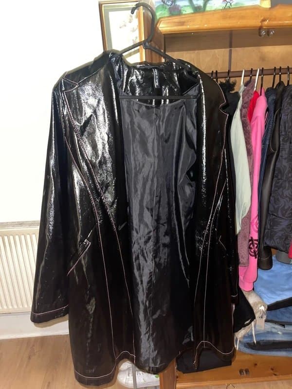 ASOS Black faux leather jacket