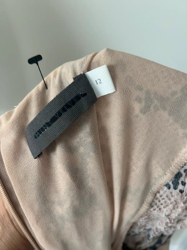 Mint Velvet New (shop floor) Mint Velvet Snake Print Mini (RRP£109) UK12