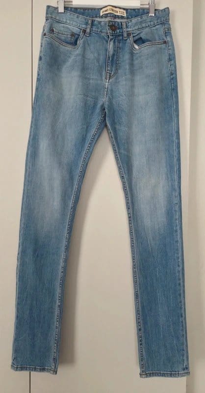 New Look Men's Light Blue Skinny Stretch Jeans