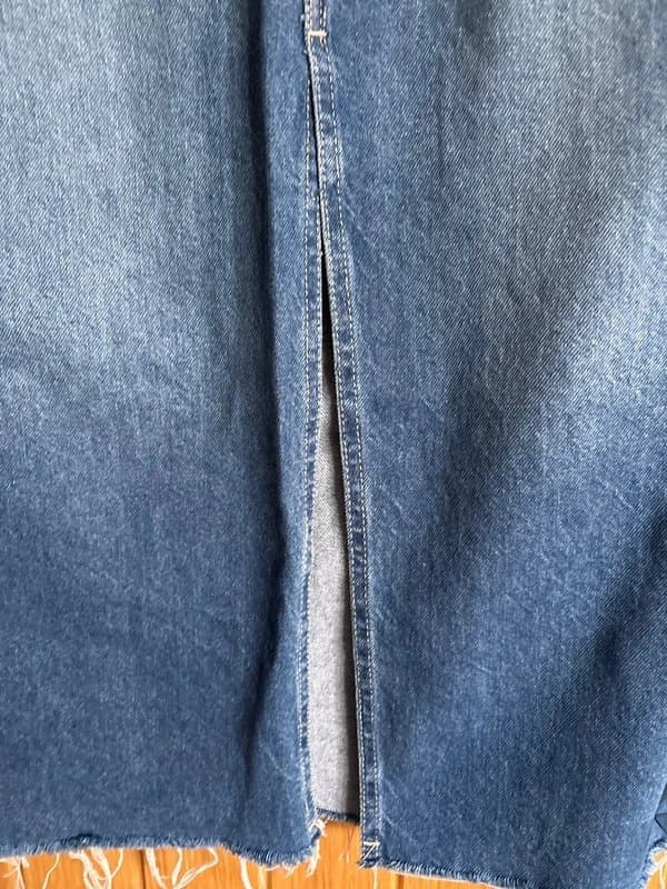 Bershka Bershka denim maxi skirt