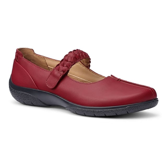 Hotter Hotter Women's 'Shake II' Mary Janes in Red - 2