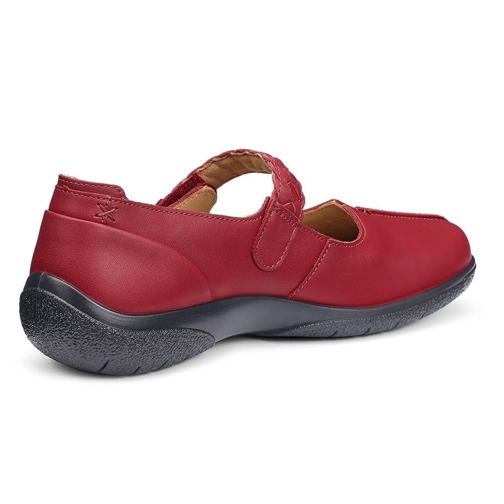 Hotter Hotter Women's 'Shake II' Mary Janes in Red - 4