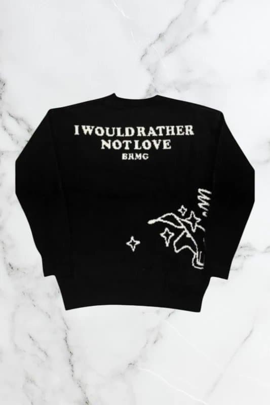 cupid Cupid Knitted Jumper - Black - L