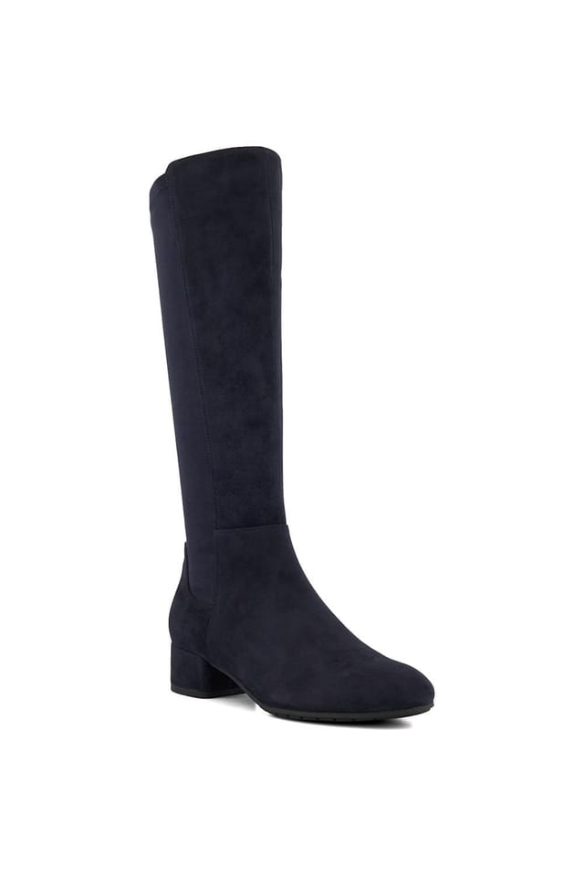 Dune London Dune London Women's 'Tayla' Suede Knee High Boots in Blue - 2