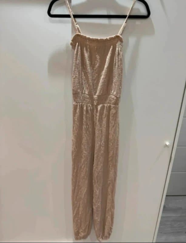 Bershka Bershka stretchy ruched jumpsuit