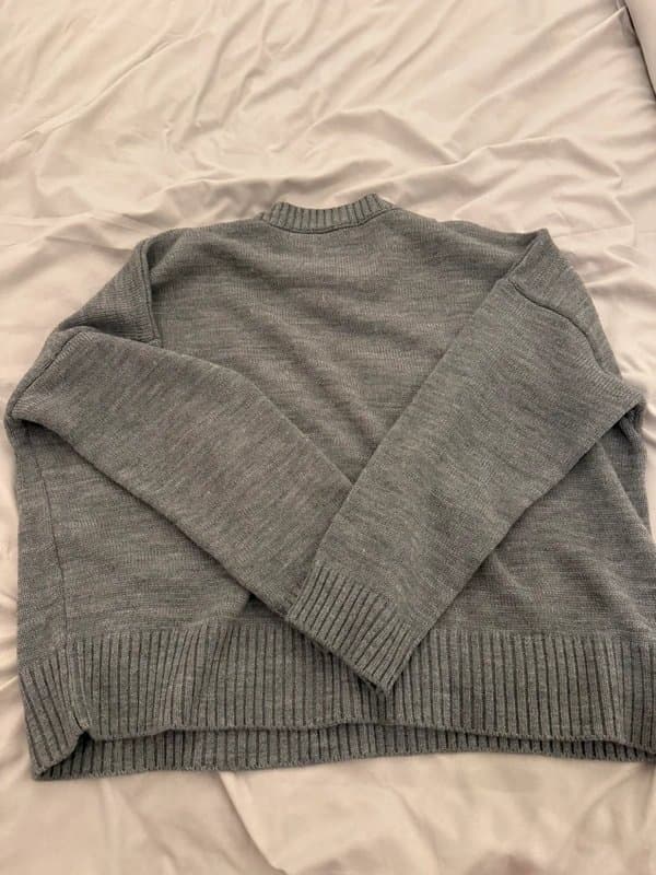 ASOS ASOS design oversized cropped knit sweater