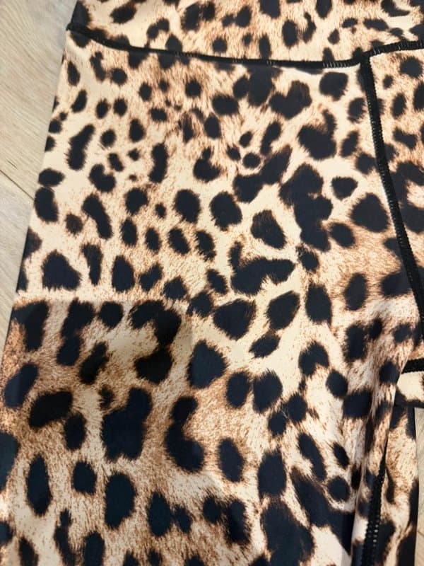 Never Fully Dressed Leopard Print Leggings medium