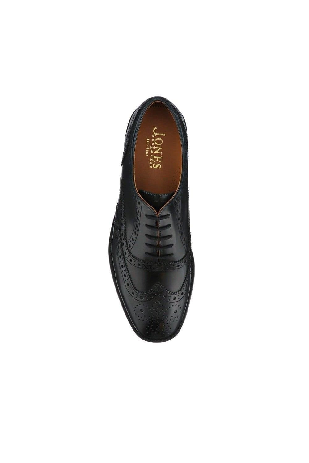 Jones Bootmaker Jones Bootmaker Men's Cannock Blake Stitched Leather Brogues in Black - 4