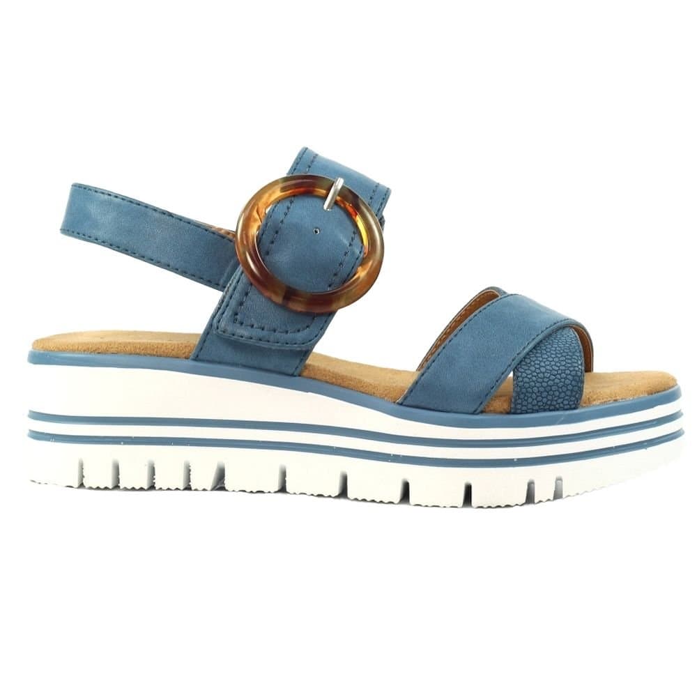 Lunar Lunar Women's Elise Sandals in Blue