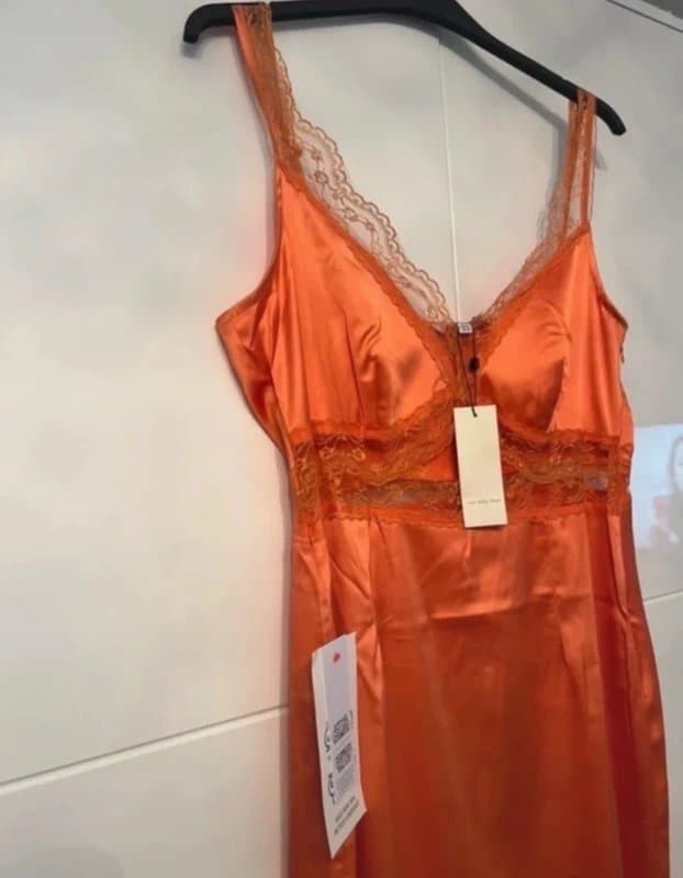 Never Fully Dressed Never fully dressed orange lace cut out dress