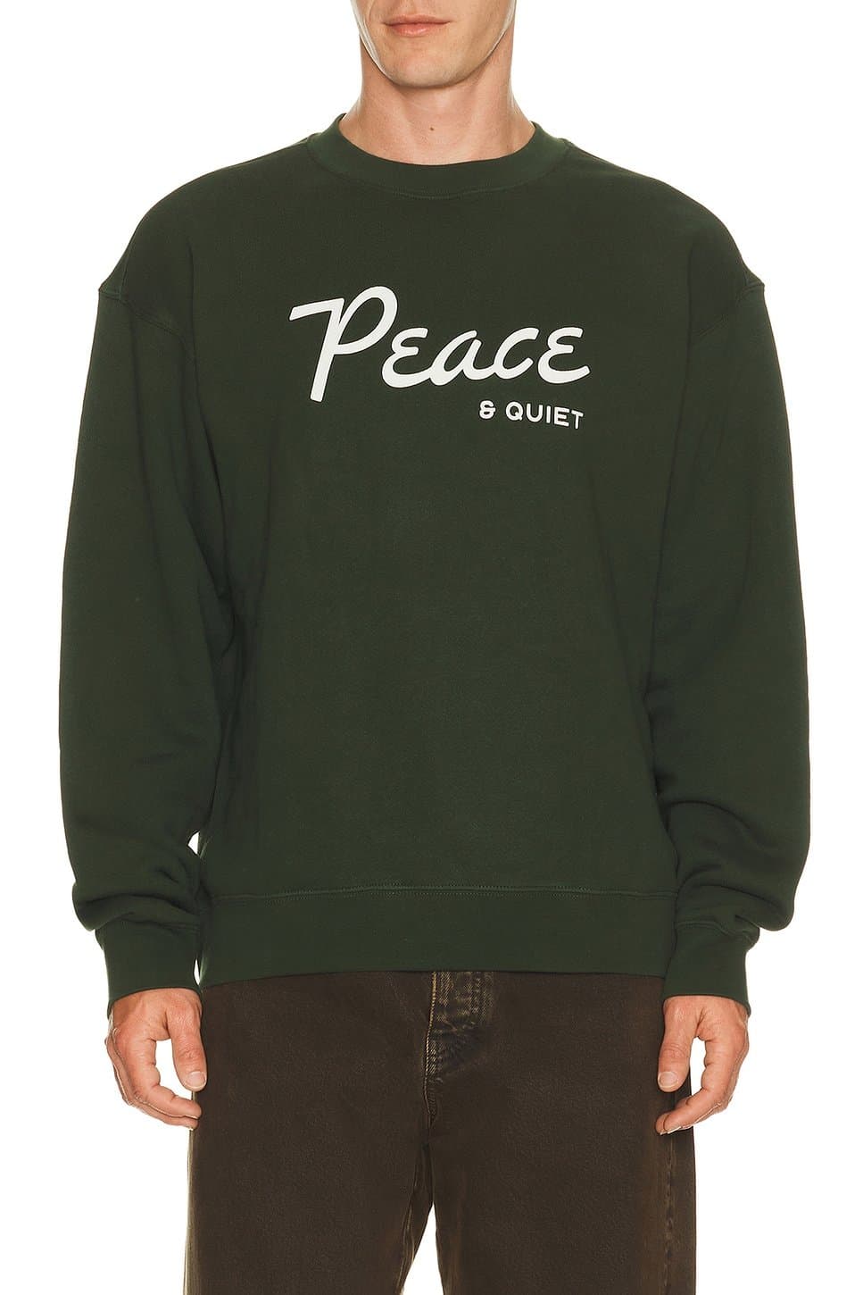 revolve Revolve Forest Green Crewneck Sweatshirt