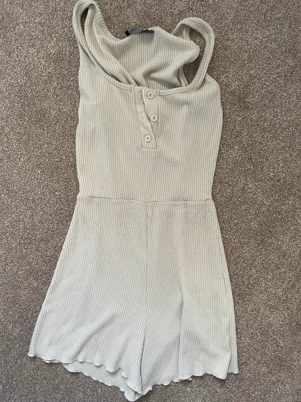 PLT Cream PLT playsuit