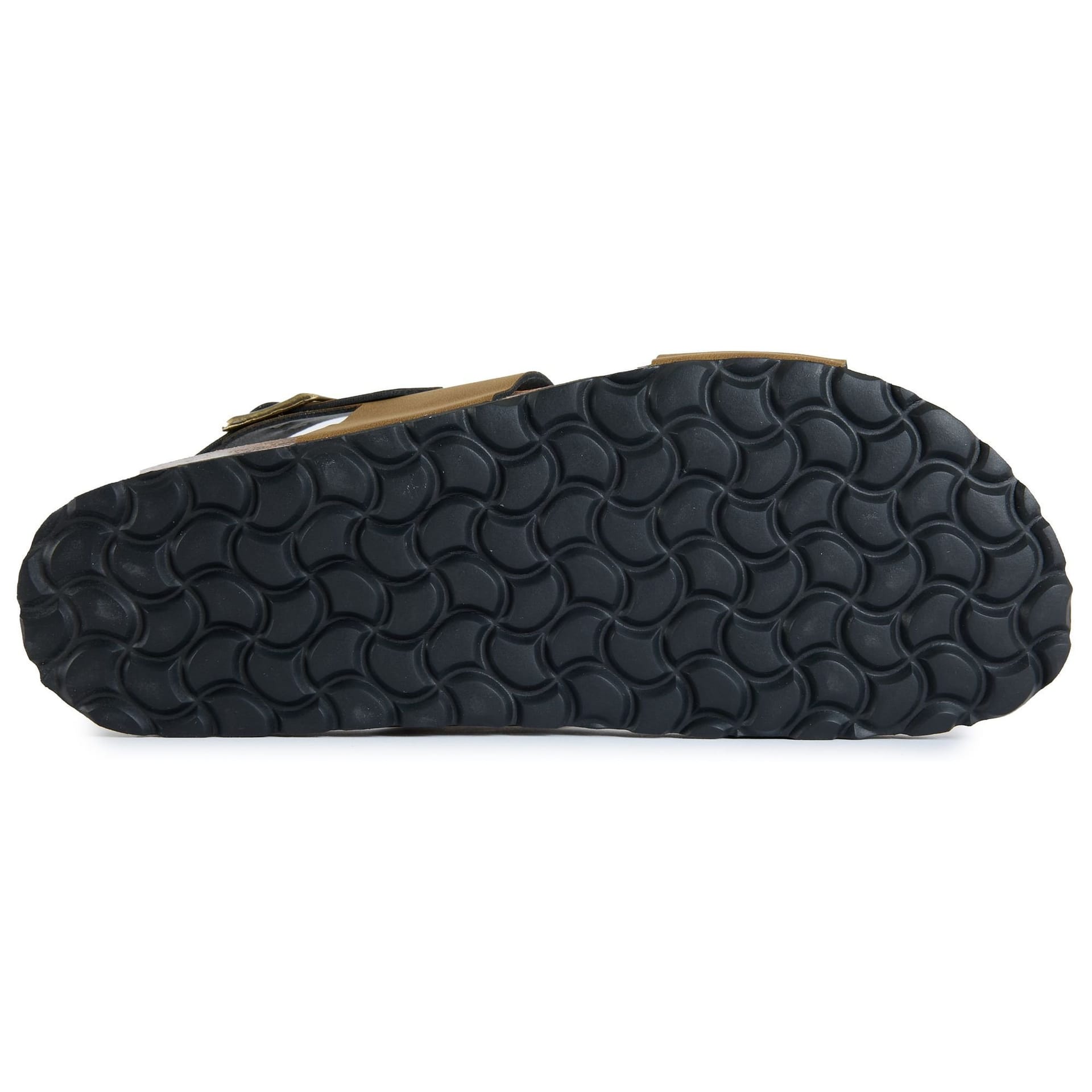 V.GAN V.GAN Men's Papaya Comfort Footbed Sandals in Brown - 4