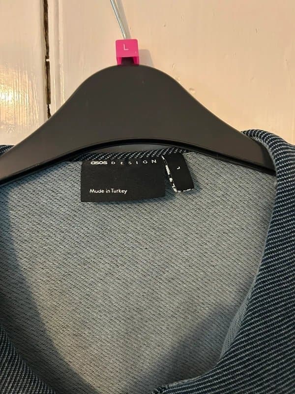ASOS ASOS Jacket Denim Style Peter Pan L