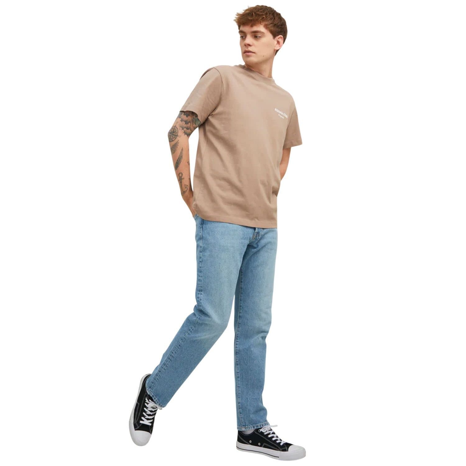 jack & jones Jack & Jones Men's Denim 5 Pockets Slim Jeans in Bright Blue