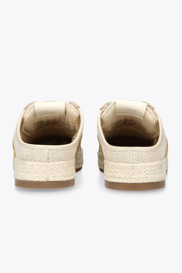 Steve Madden STEVE MADDEN Women's 'Dugout Beige' Fabric Trainers in Beige - 3