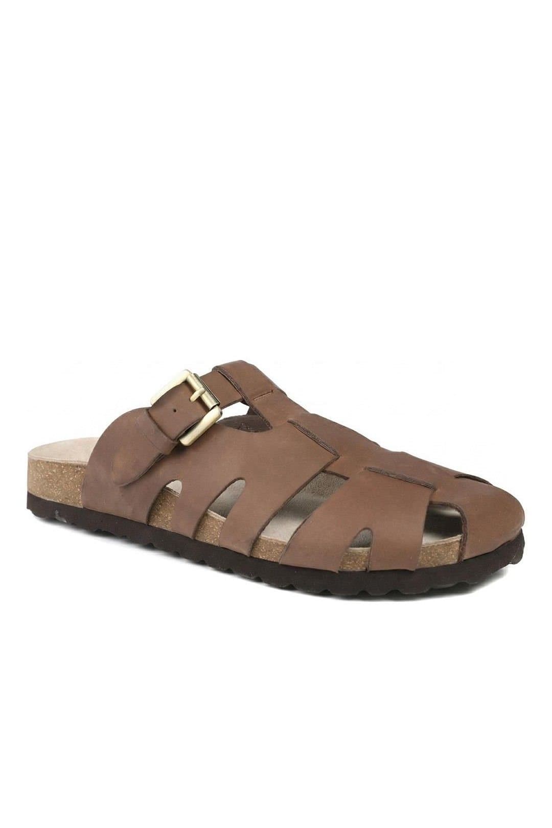 Jones Bootmaker Jones Bootmaker Women's Harper Rose Leather Clog Mules in Brown