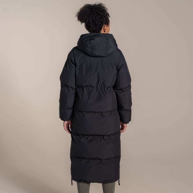 Craghoppers Craghoppers Women's Fellbarrow Longline Hooded Waterproof Padded Jacket in Black - 2