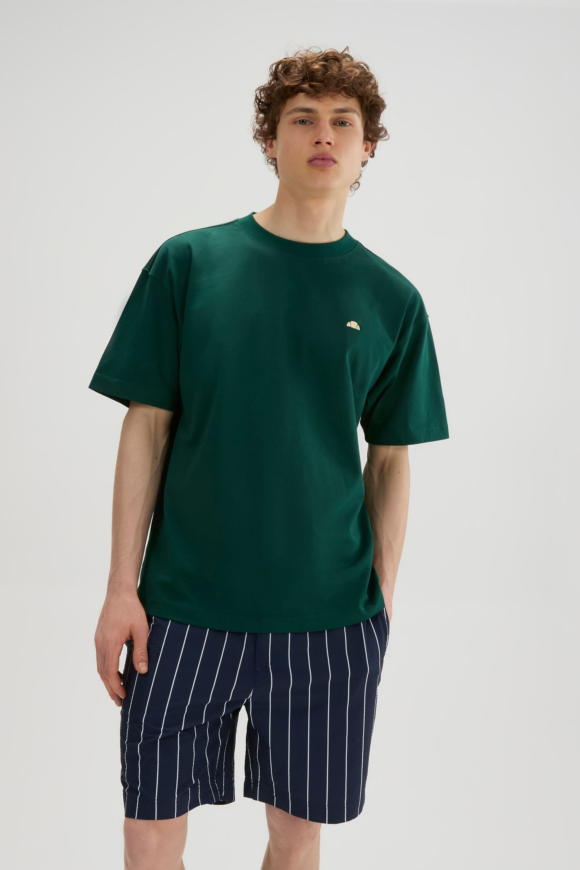 Ellesse Ellesse Men's Oliva Tee in Dark Green