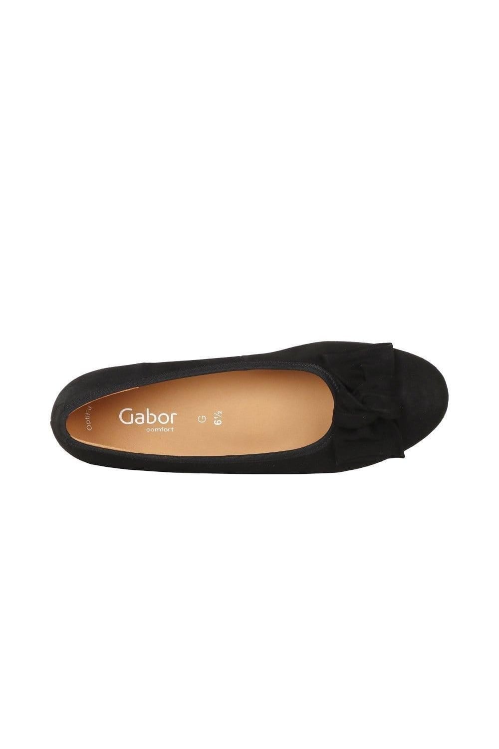 Gabor Gabor Women's 'Picnic' Ballet Pumps in Black - 4