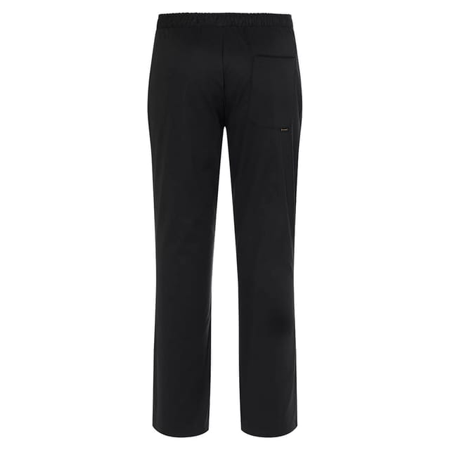 Karlowsky Karlowsky Men's Kaspar Pull-On Chef Trousers in Black - 2
