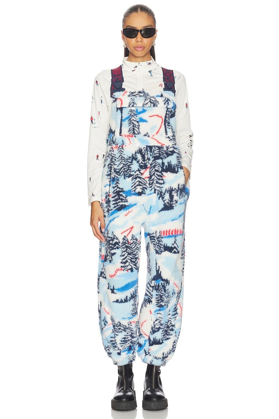 revolve x FP Movement Printed Hit The Slopes Salopette Jumpsuit
