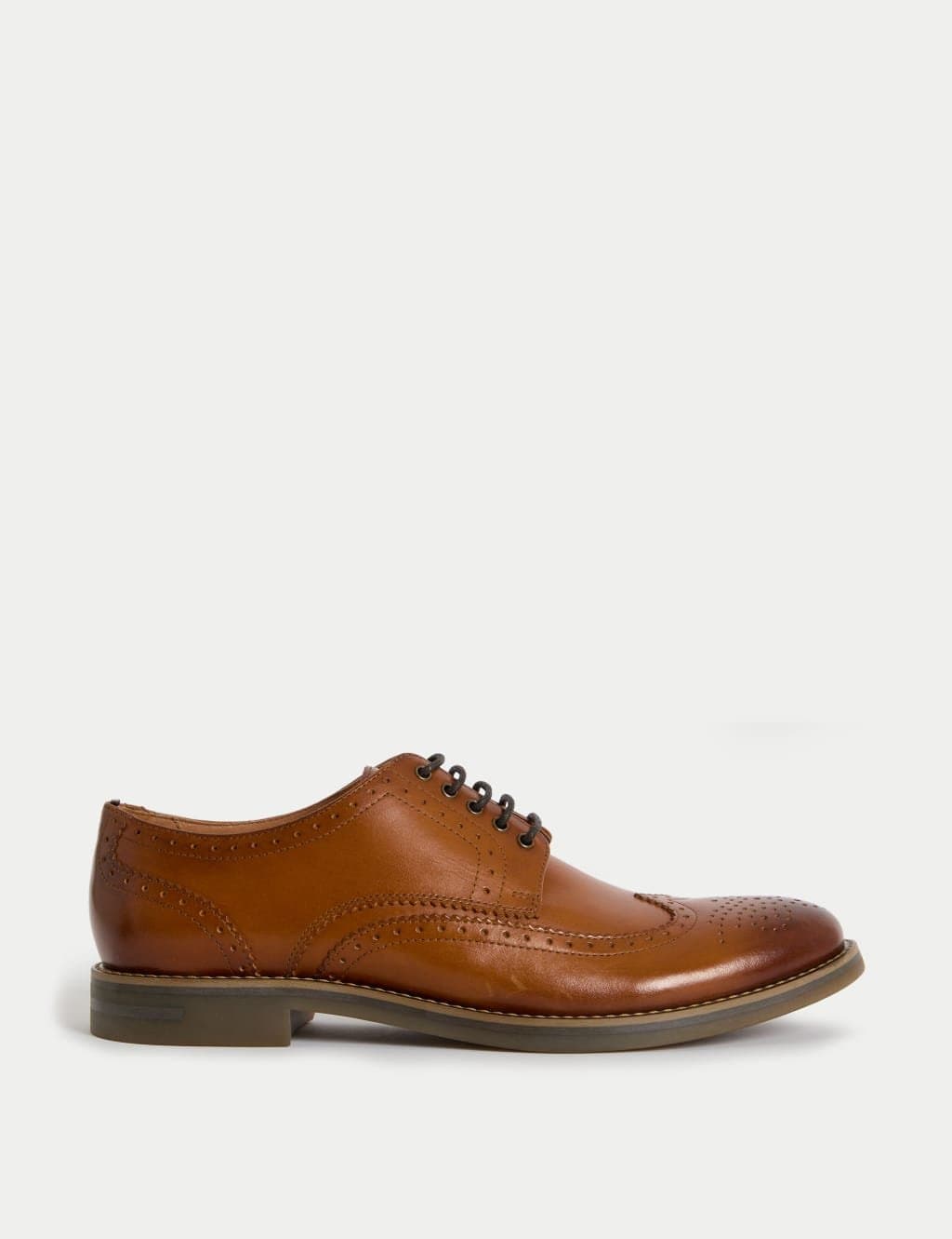 Marks & Spencer M&S Tan Leather Brogues