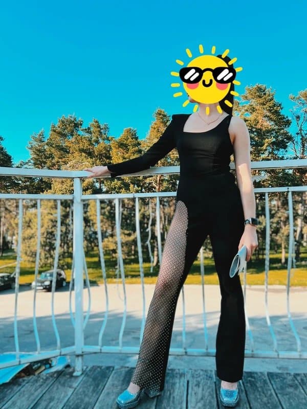 ASOS ASOS Luxe Black Jumpsuit🖤