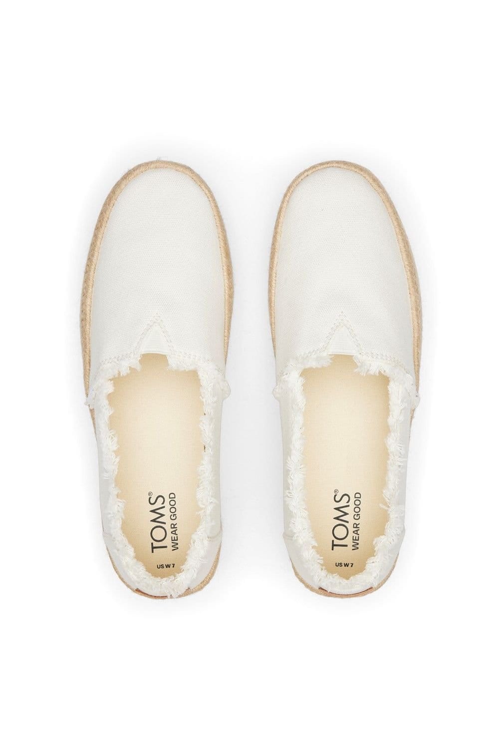 TOMS TOMS Women's Valencia Espadrille in White - 4