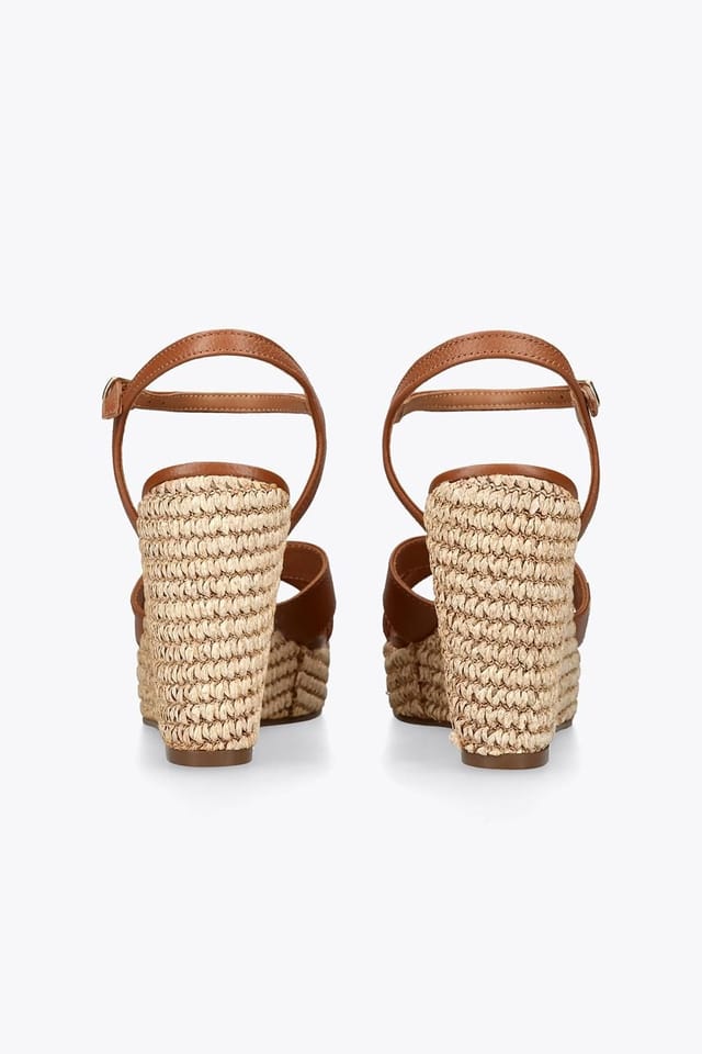 Steve Madden STEVE MADDEN Women's 'Cylo Tan' Leather Sandals in Tan - 3