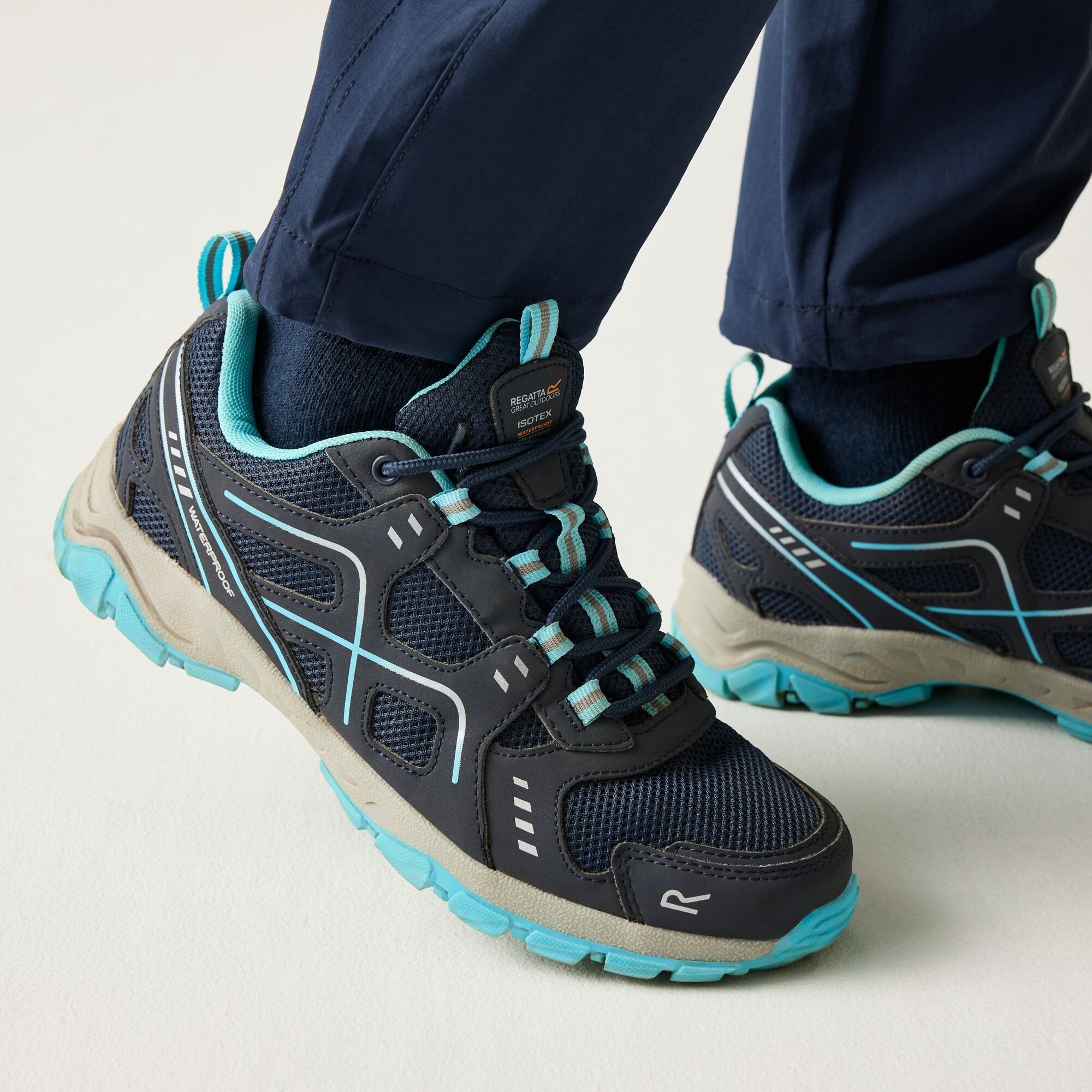 Regatta Regatta Women's Vendeavour Waterproof Walking Shoes in Mid Navy - 4