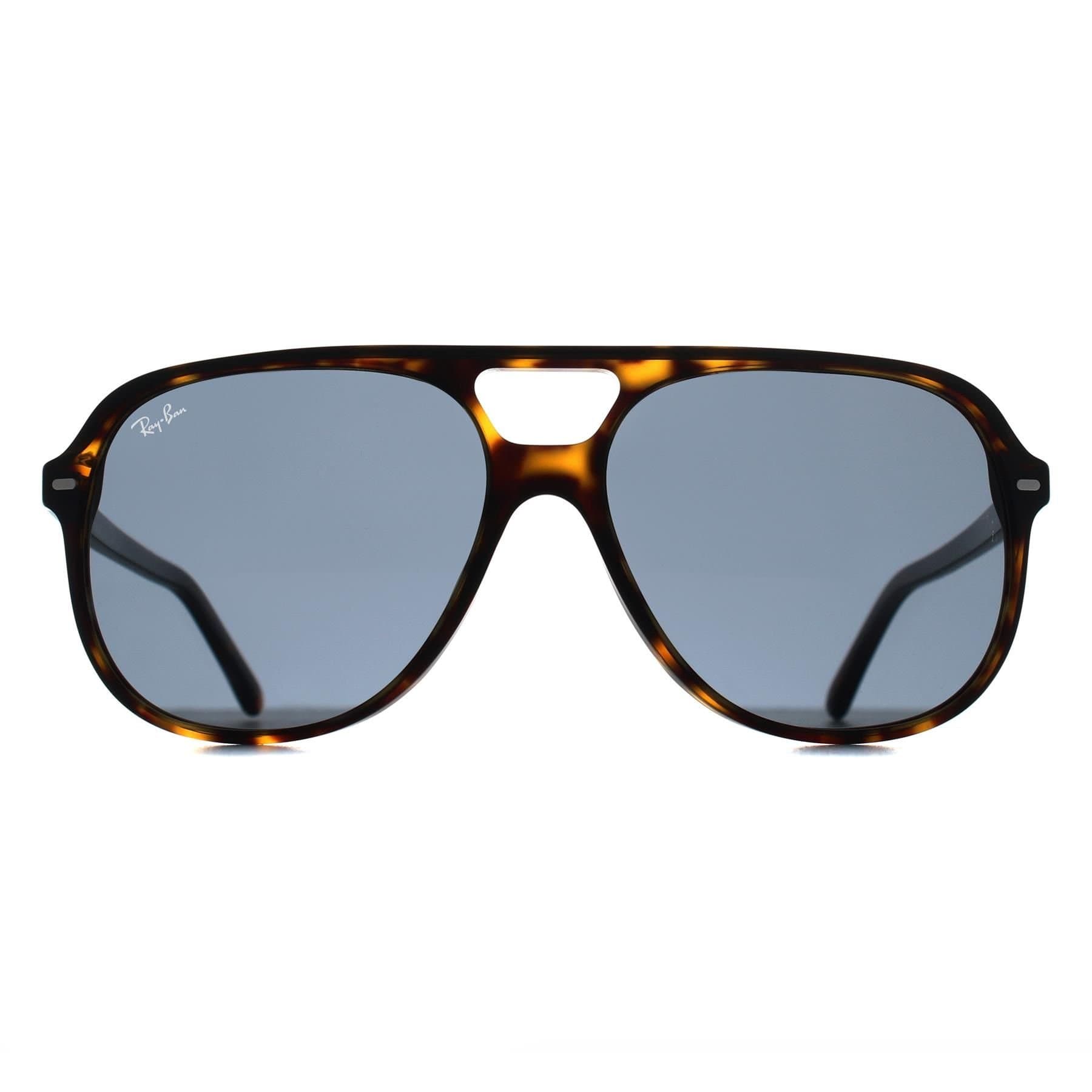 Ray-Ban Ray-Ban Men's Square Havana Blue RB2198 Bill in Brown