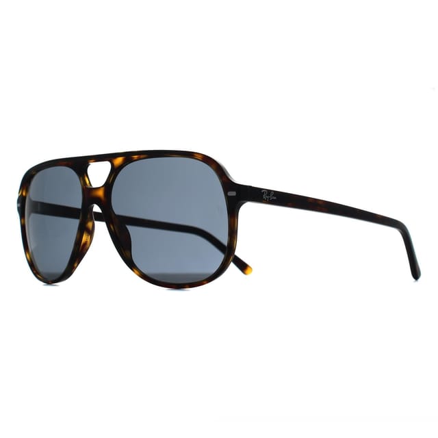 Ray-Ban Ray-Ban Men's Square Havana Blue RB2198 Bill in Brown - 2