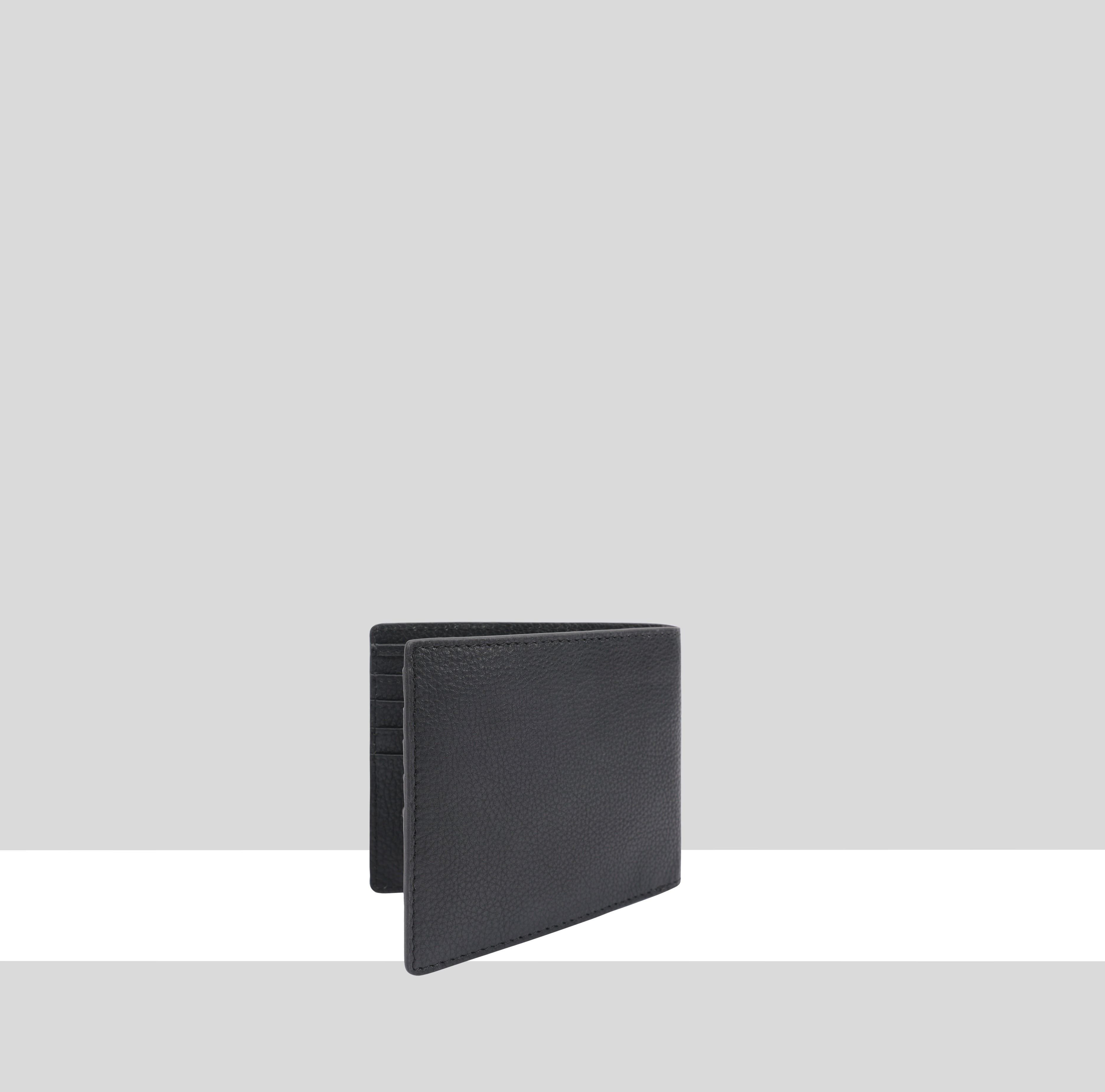 Paul Costelloe Paul Costelloe Men's Ivan Leather Wallet in Black - 2