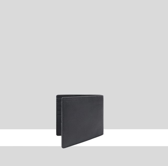 Paul Costelloe Paul Costelloe Men's Ivan Leather Wallet in Black - 2
